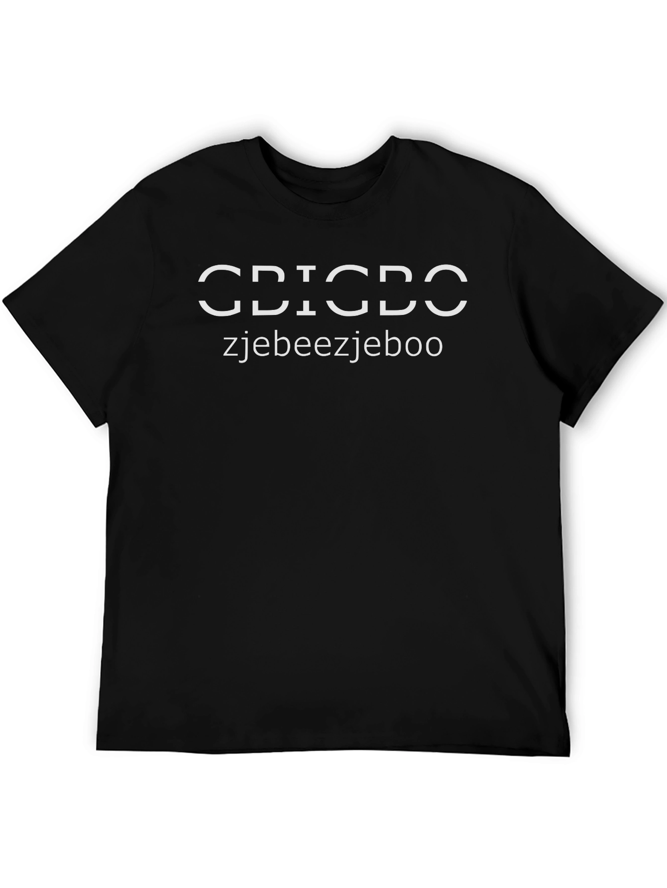 CDICDC Zjebeezjeboo Black Graphic Tee