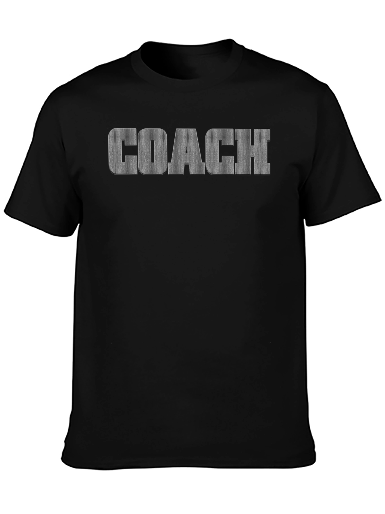 Mens COACH Graphic Print Black T-Shirt