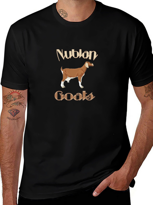 Nubian Goats Graphic T-Shirt