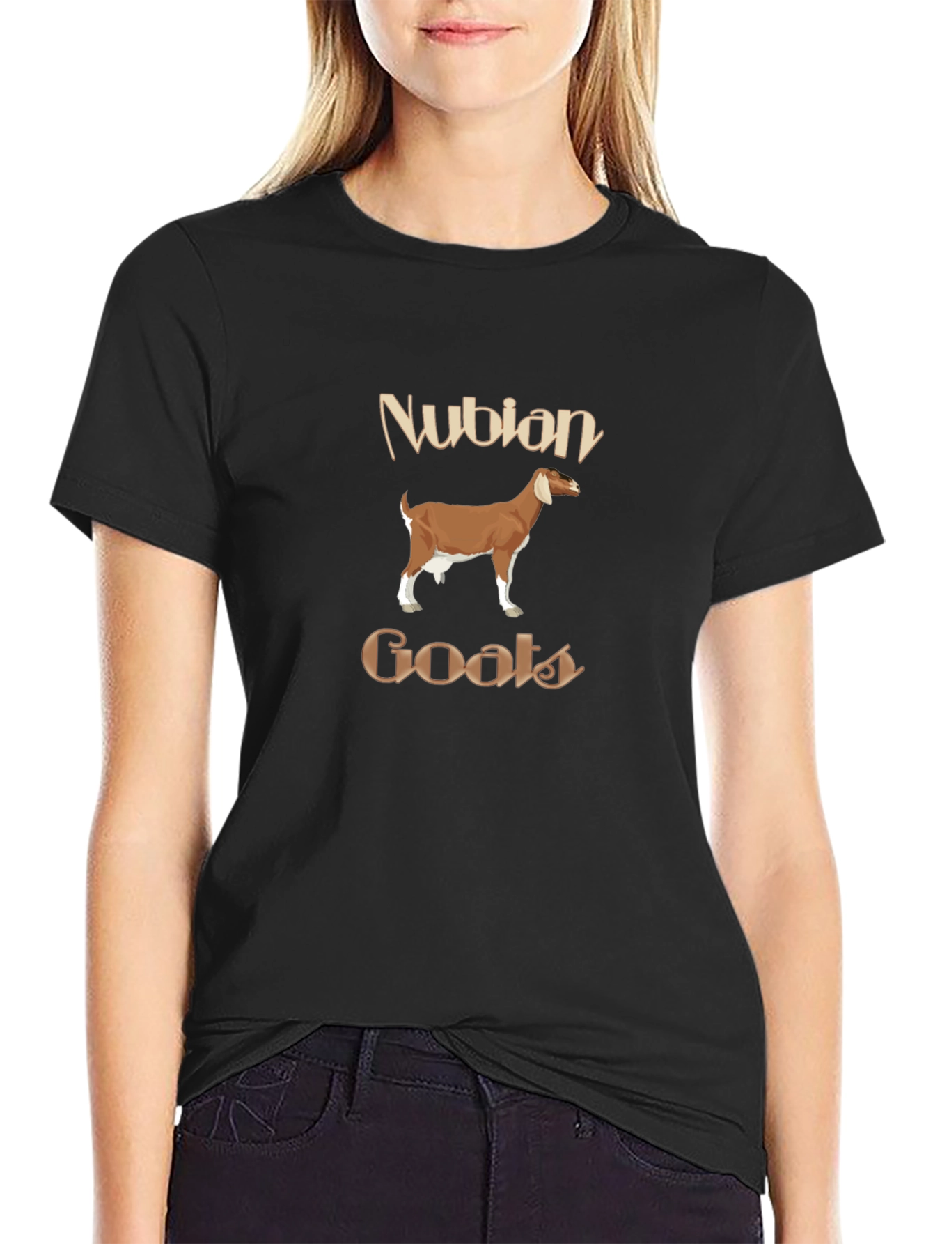 Nubian Goats Graphic T-Shirt