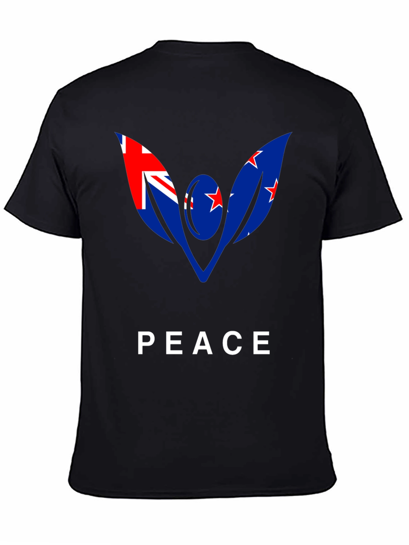 New Zealand Peace Flag Graphic Tee