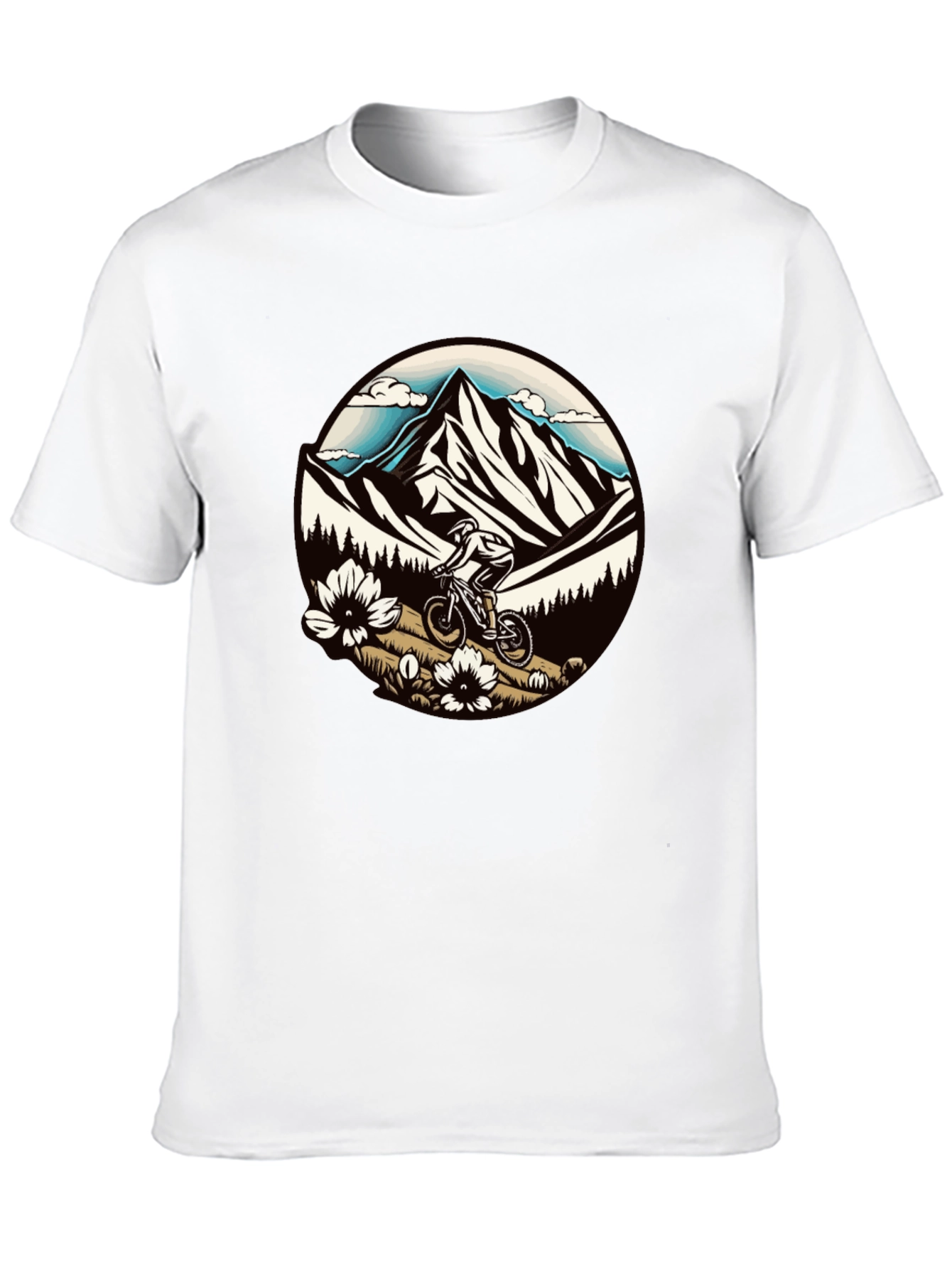 Mountain Biker Graphic Tee