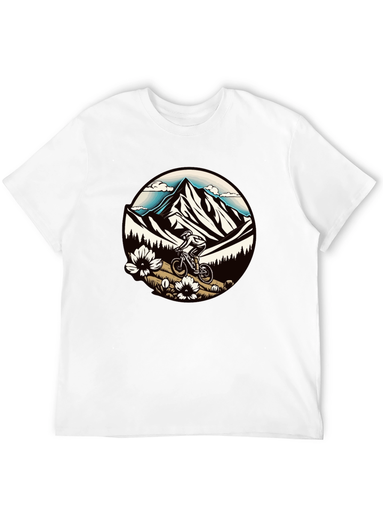 Mountain Biker Graphic Tee