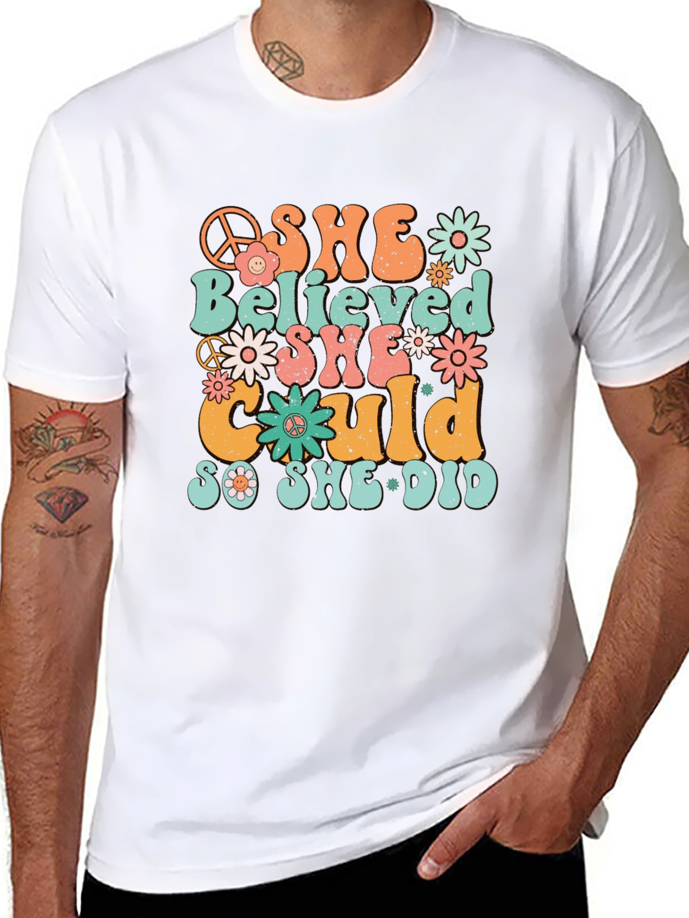She Believed She Could So She Did Graphic Tee