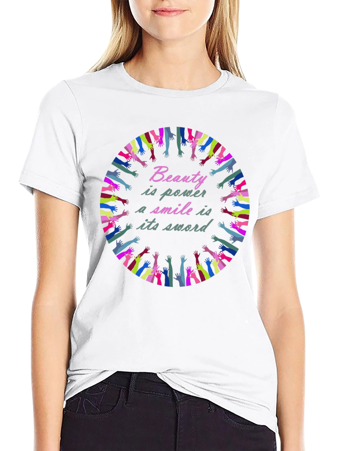 Beauty is Power T-Shirt - Inspirational Design