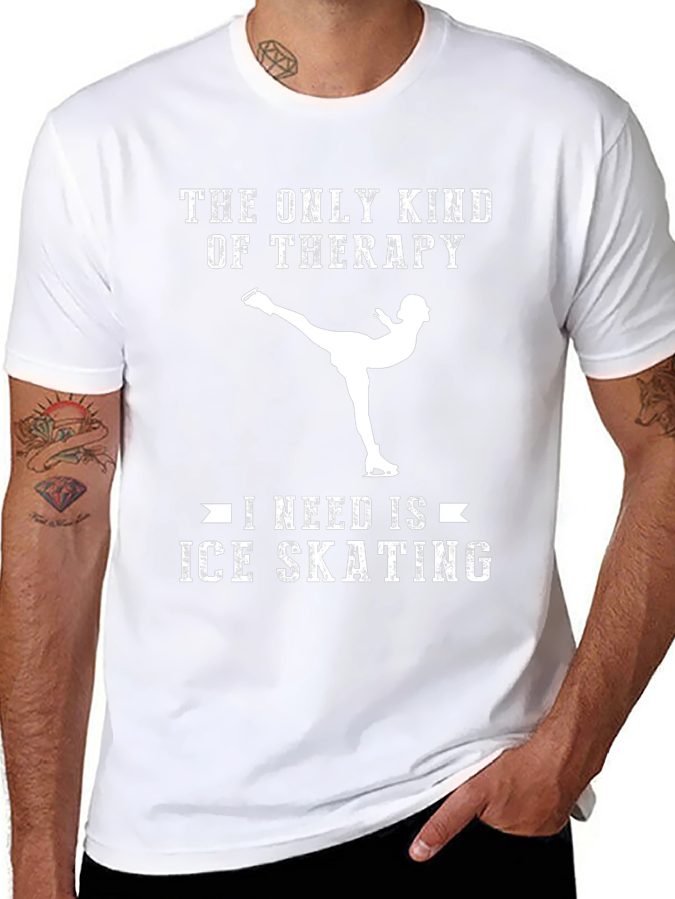 Ice Skating Therapy T-Shirt