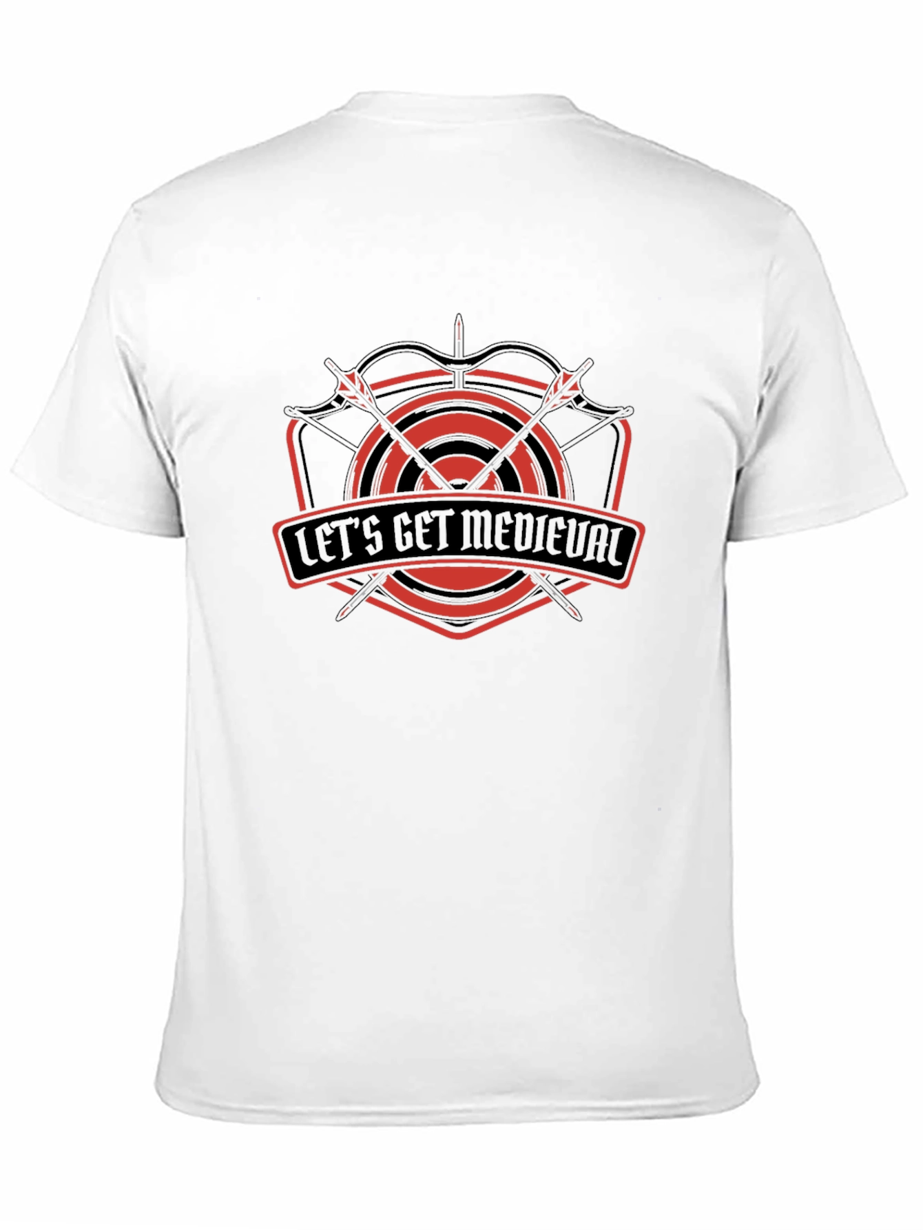 Lets Get Medieval T-Shirt - Black Tee