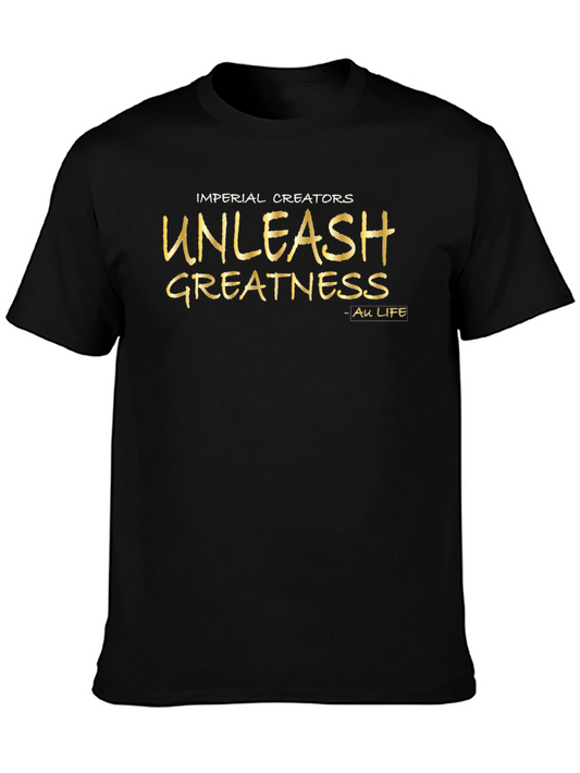 Imperial Creators Unleash Greatness Black T-Shirt