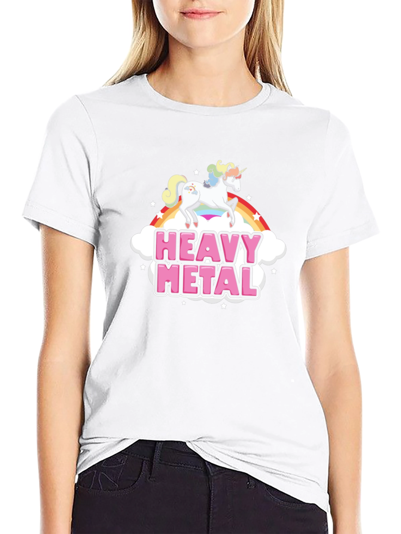 Heavy Metal Unicorn Graphic Tee