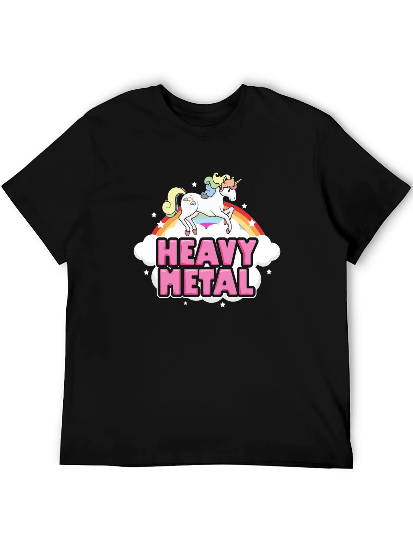 Heavy Metal Unicorn Graphic Tee