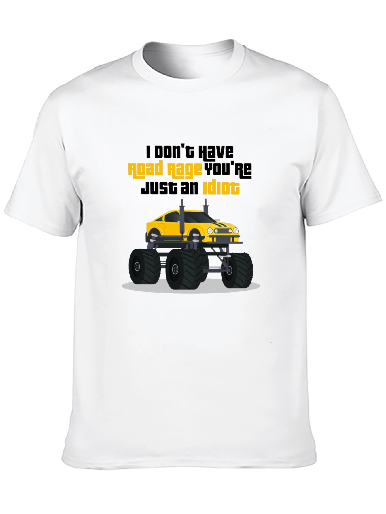 Road Rage Monster Truck T-Shirt