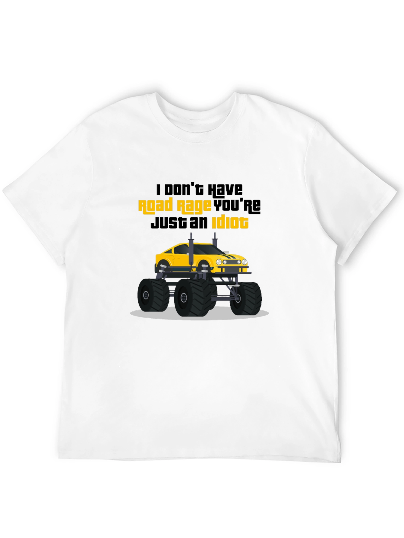 Road Rage Monster Truck T-Shirt