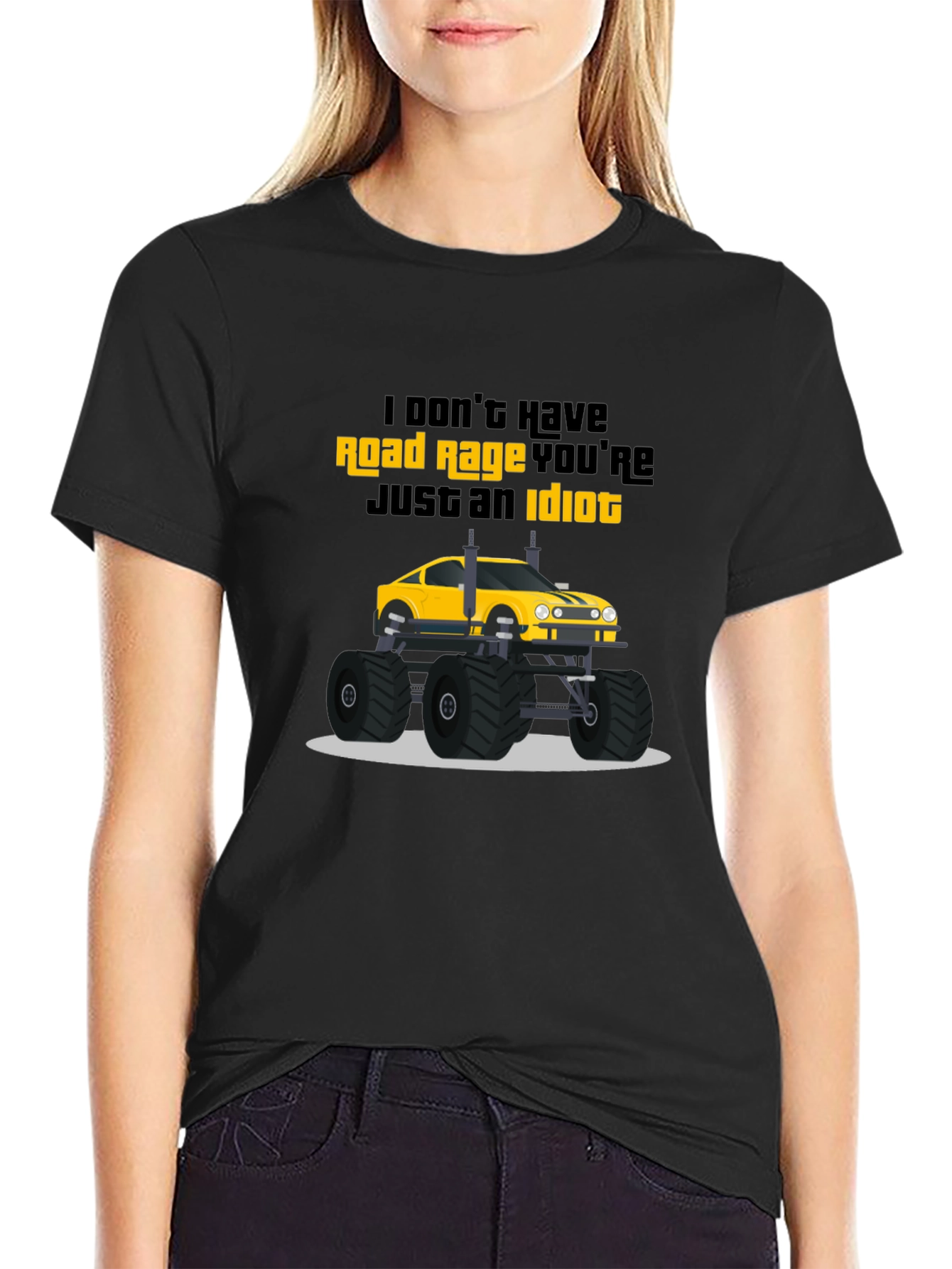 Road Rage Monster Truck T-Shirt