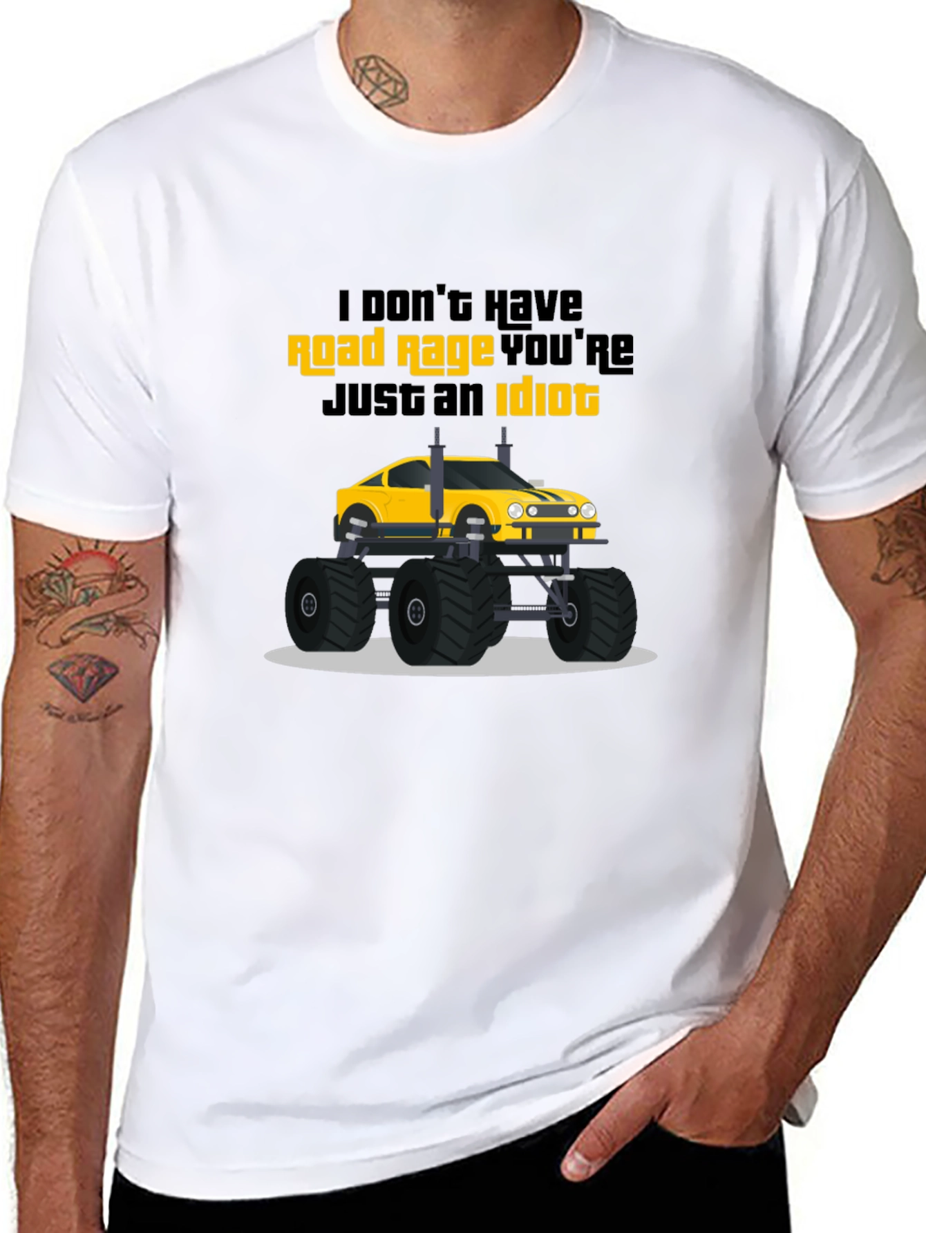 Road Rage Monster Truck T-Shirt