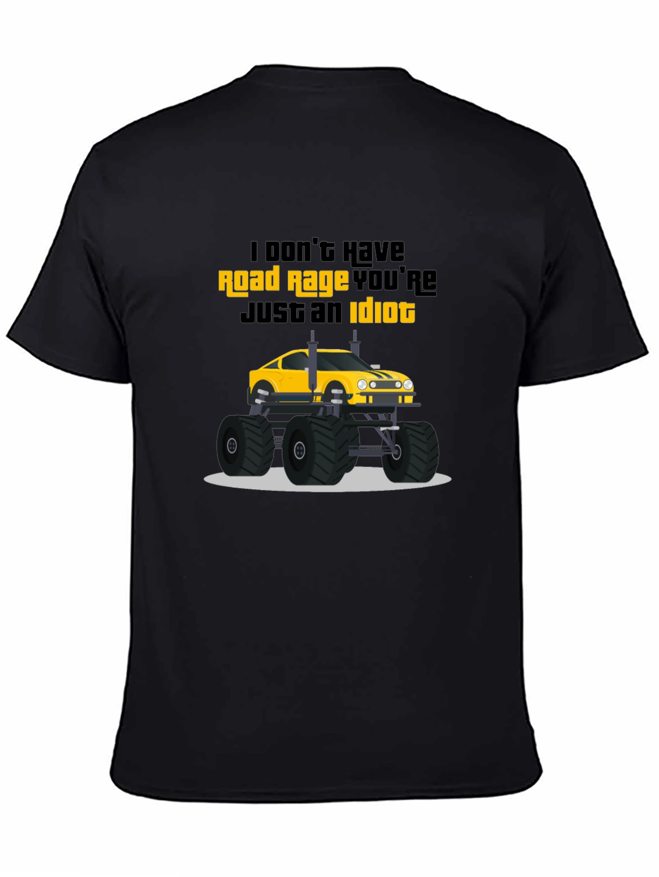 Road Rage Monster Truck T-Shirt