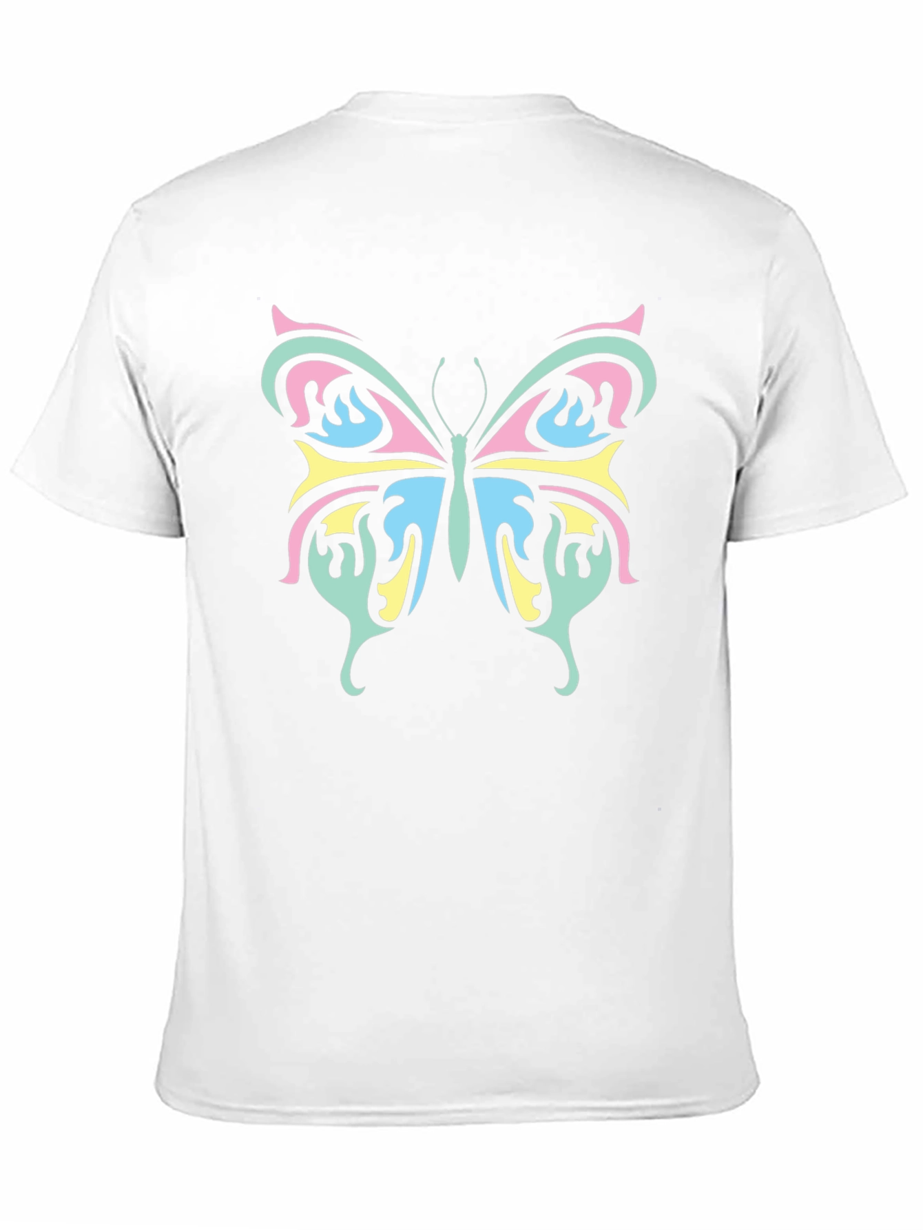Butterfly Graphic Tee - Trendy Casual Shirt