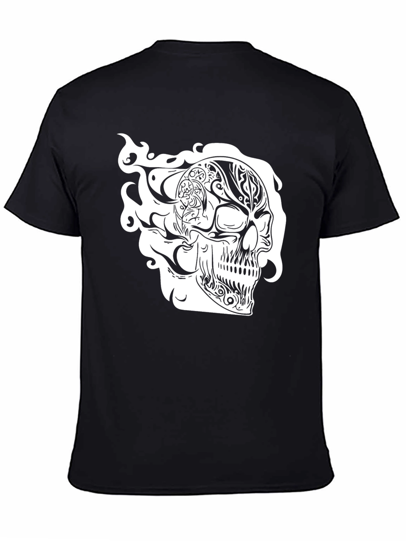 Skull Graphic Tee - Mens Black T-Shirt