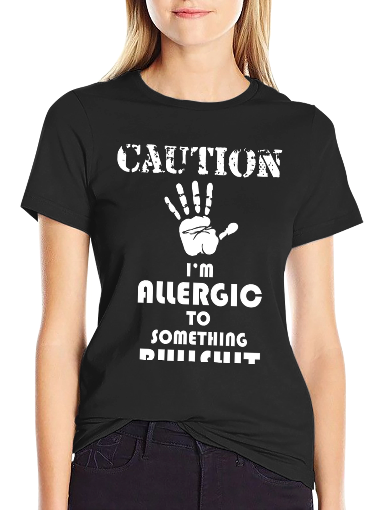 Caution Allergic to Something T-Shirt
