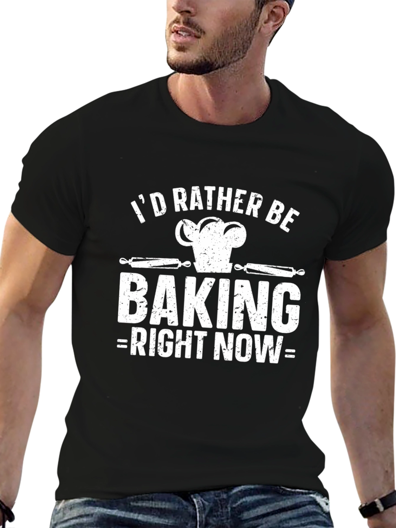 Baking Lover T-Shirt - Id Rather Be Baking