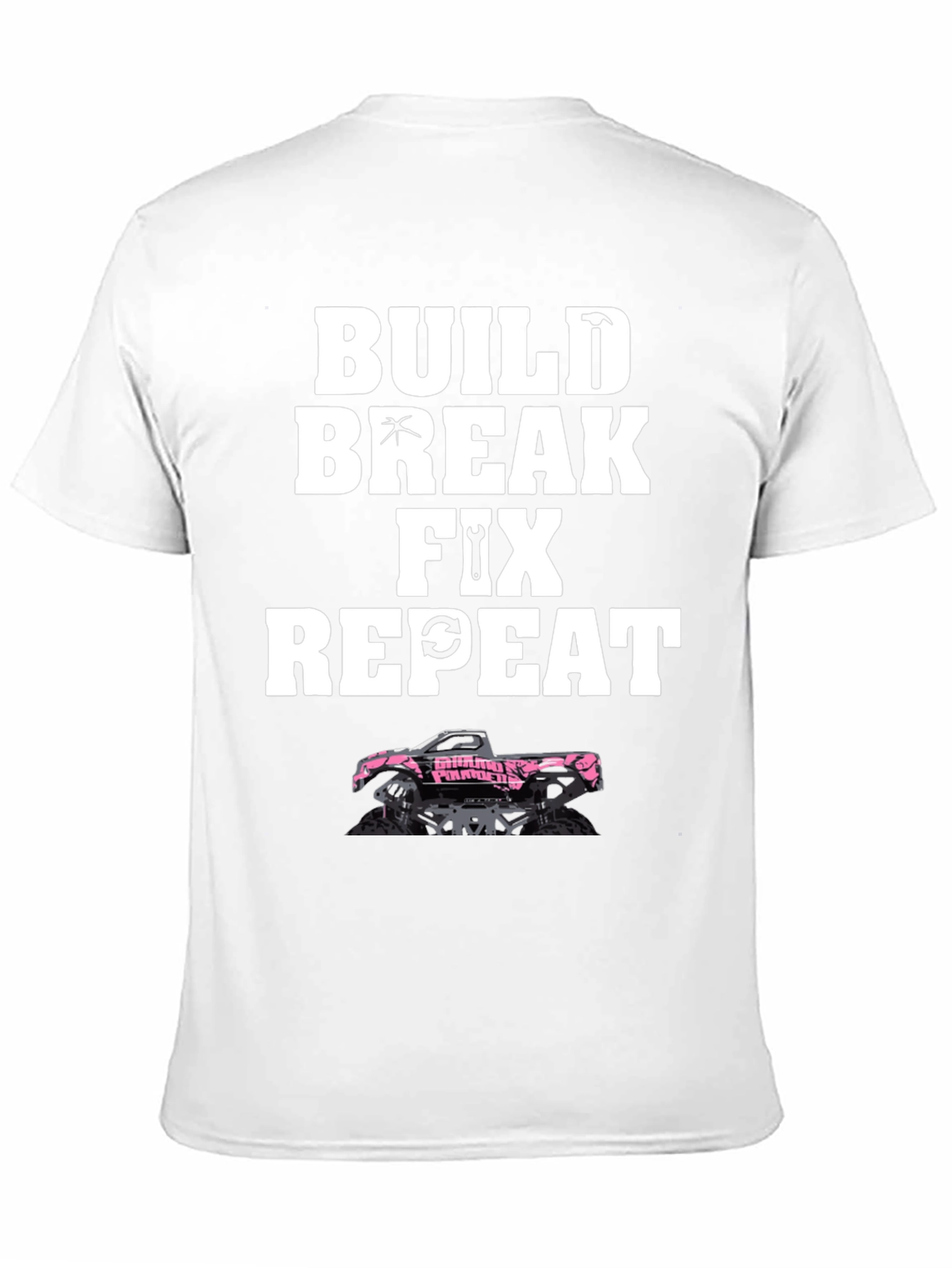 Build Break Fix Repeat Truck T-Shirt