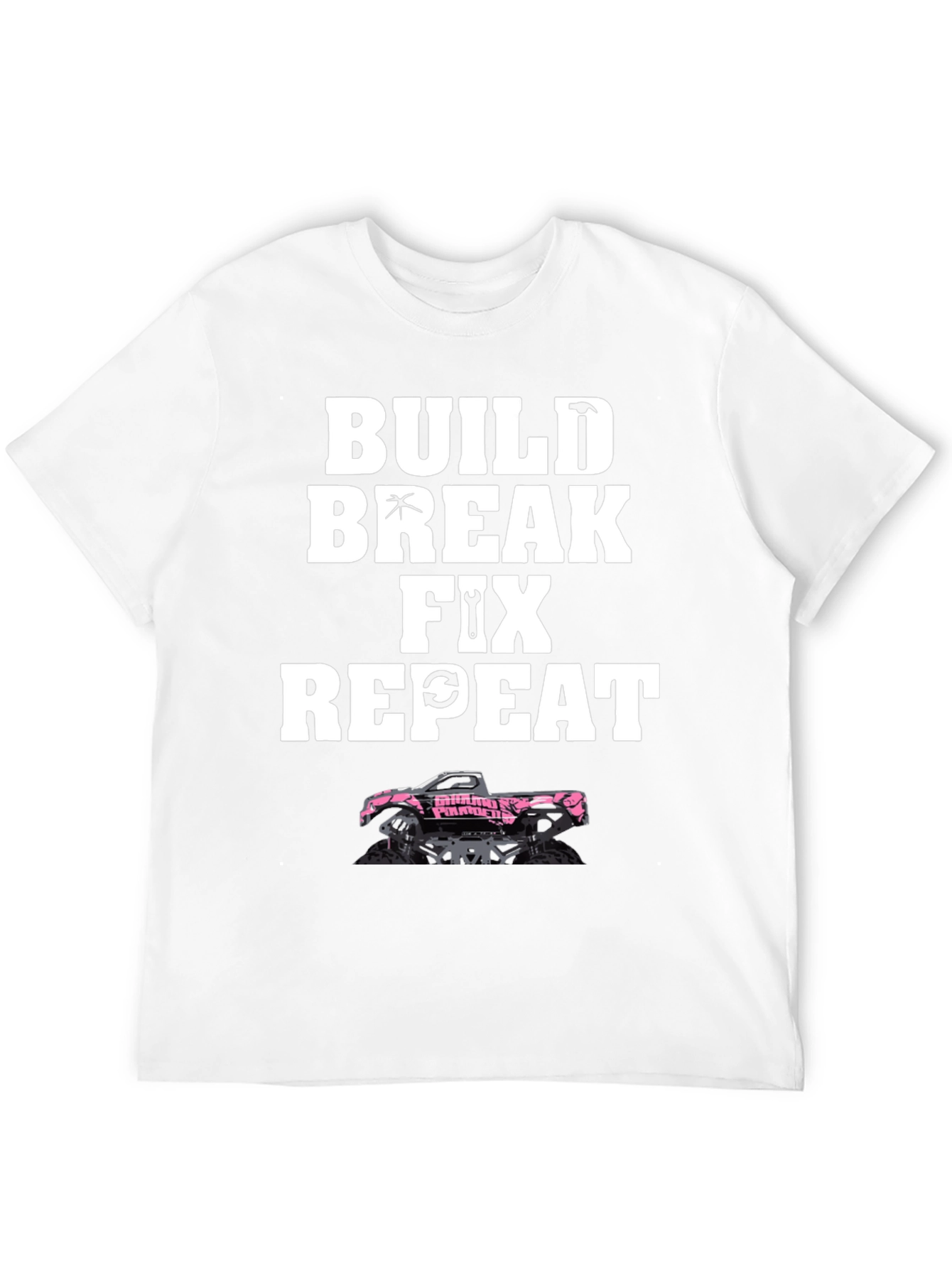 Build Break Fix Repeat Truck T-Shirt