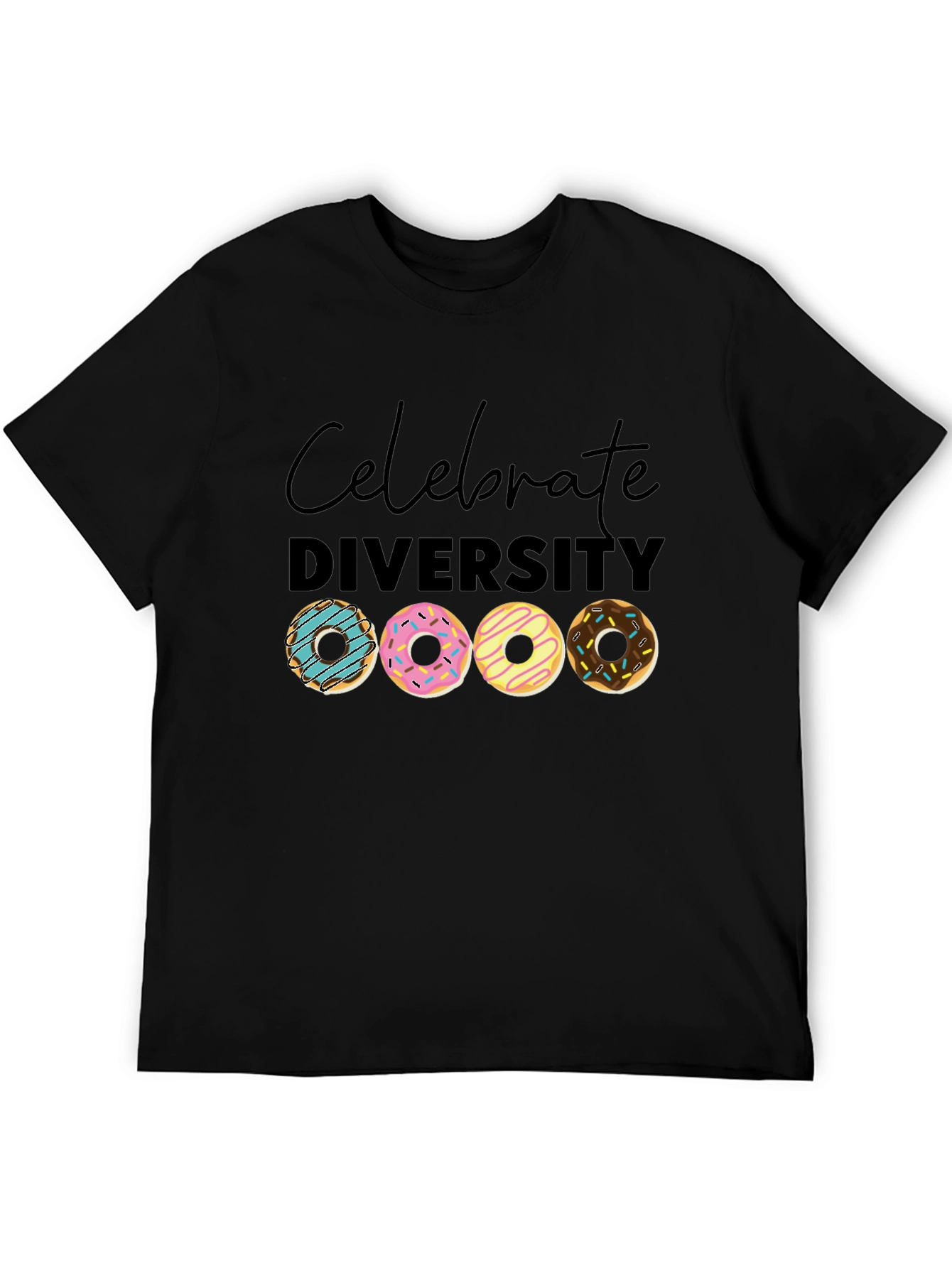 Celebrate Diversity Donut T-Shirt