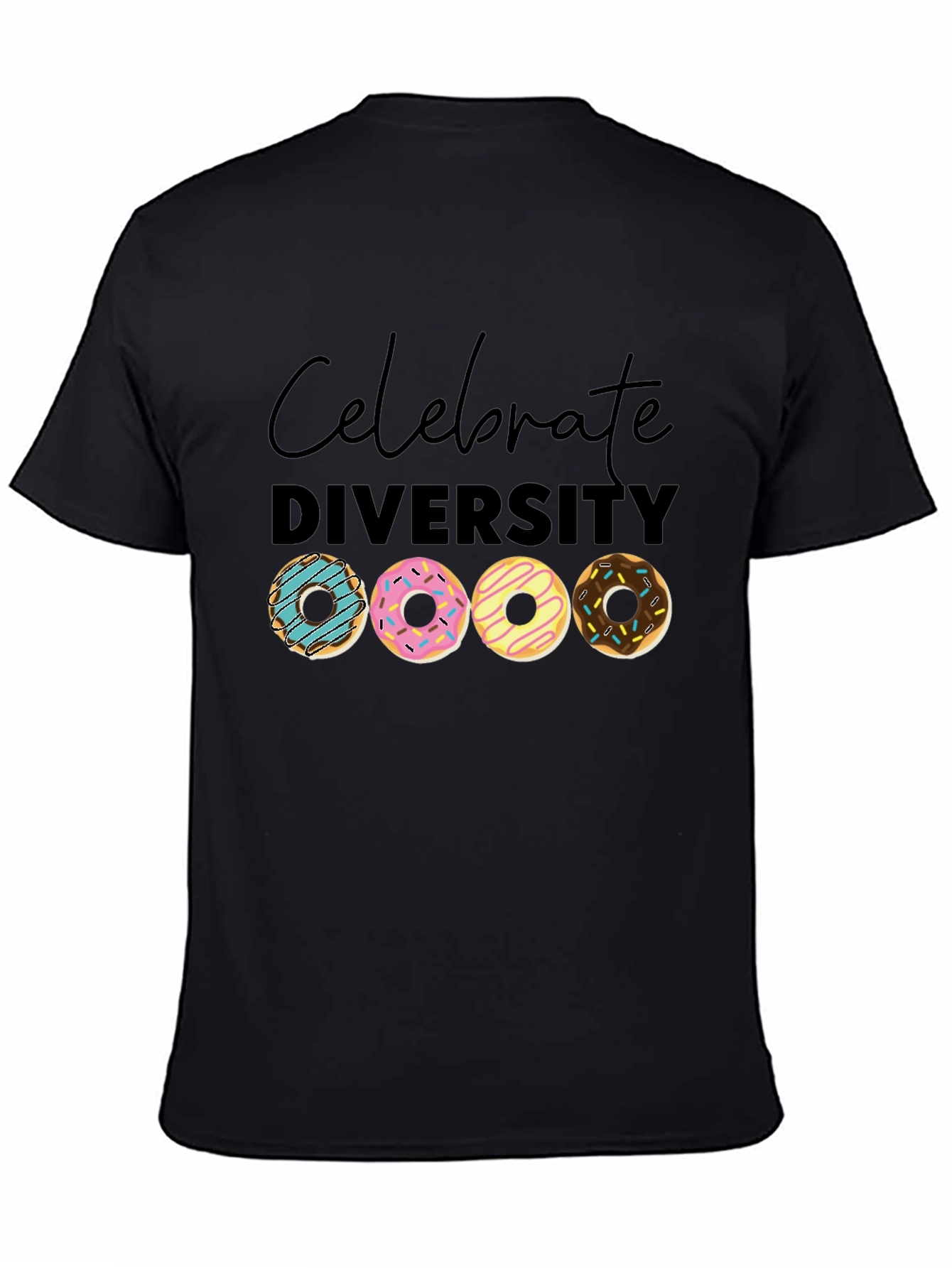 Celebrate Diversity Donut T-Shirt