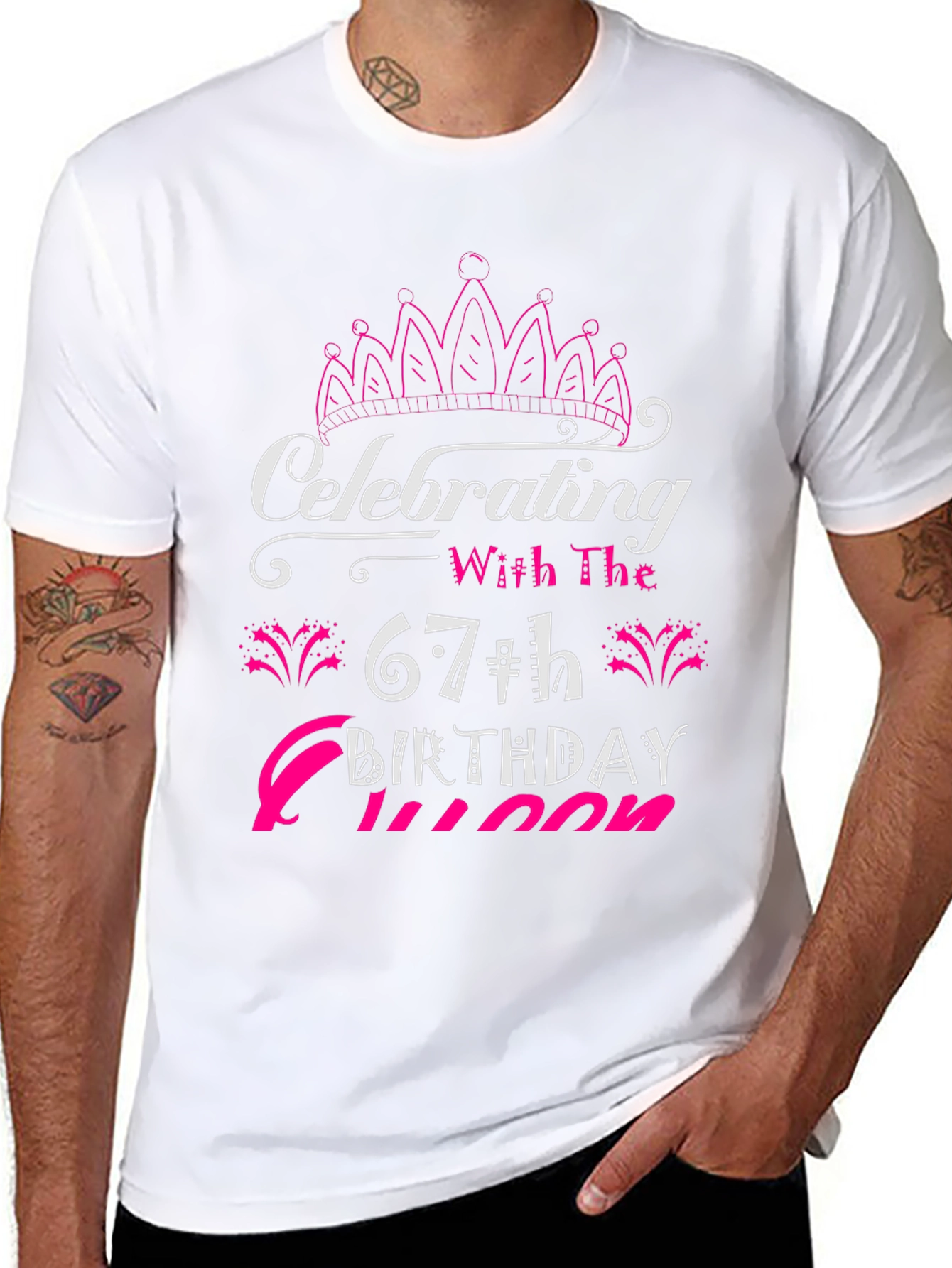 67th Birthday Queen T-Shirt - Celebrate in Style!