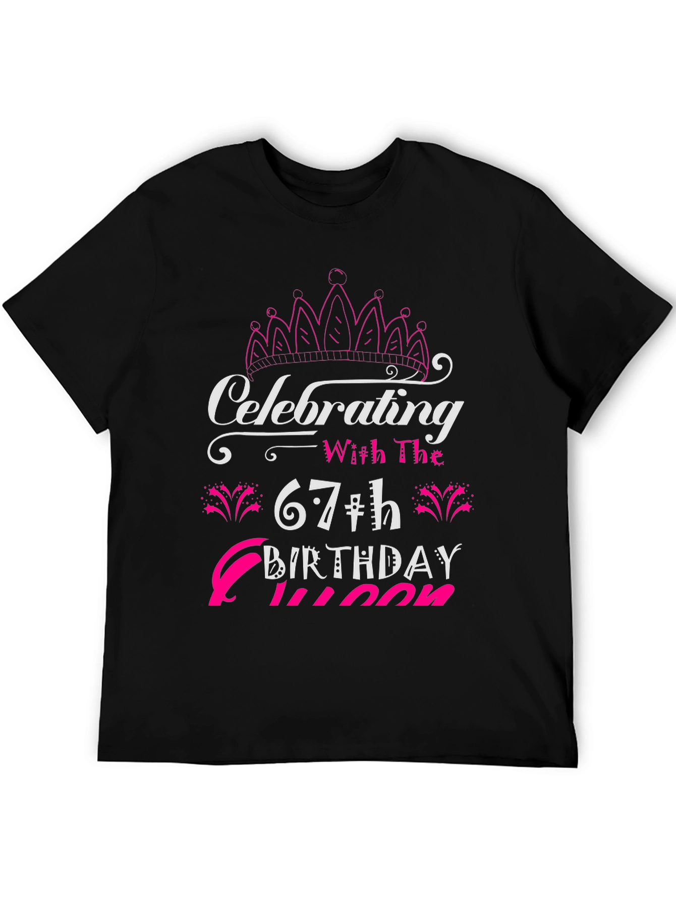 67th Birthday Queen T-Shirt - Celebrate in Style!