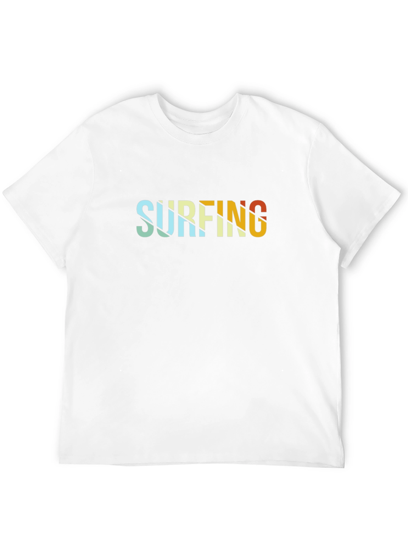 Retro Surfing Graphic Black Tee
