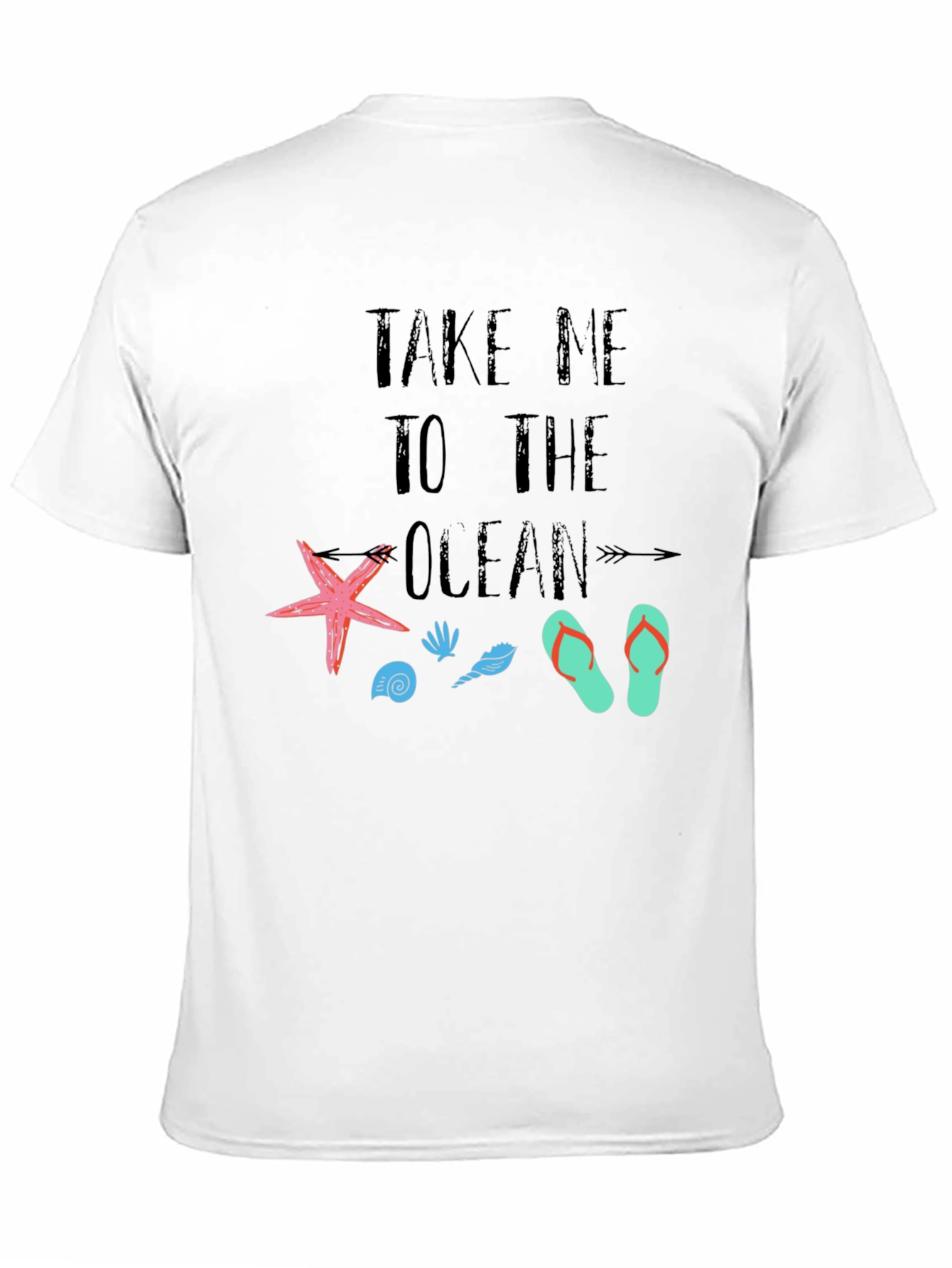Take Me to the Ocean Black T-Shirt