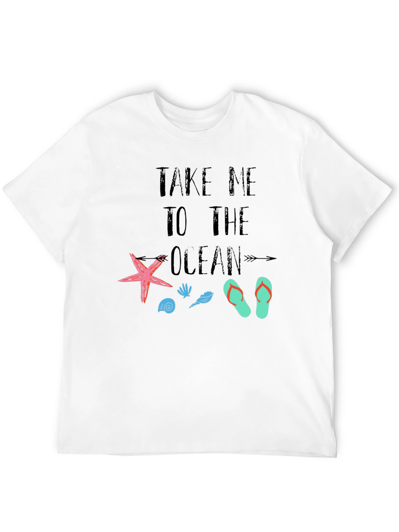 Take Me to the Ocean Black T-Shirt