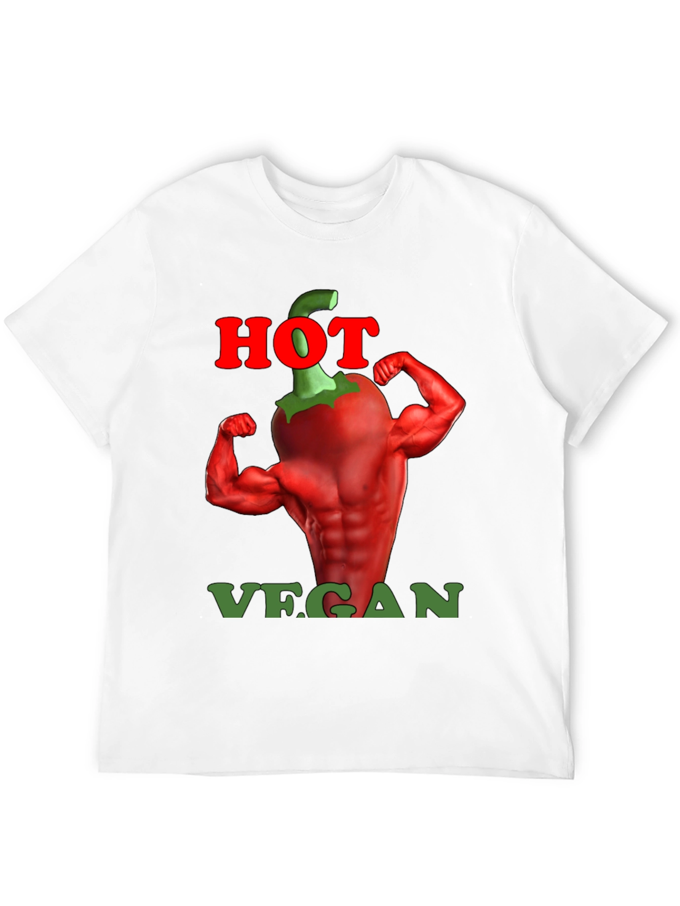 Hot Vegan T-Shirt - Muscle Pepper Tee