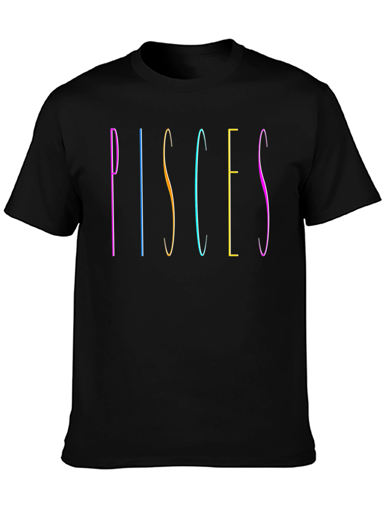 Pisces Zodiac Sign Graphic T-Shirt