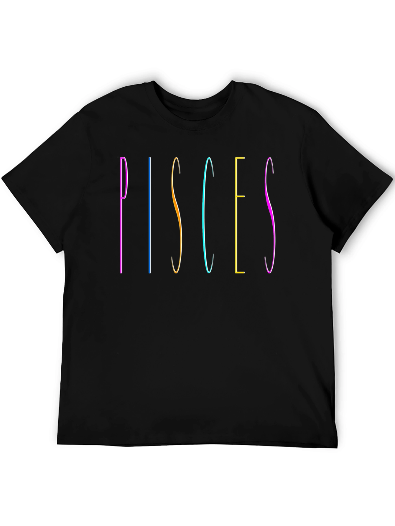 Pisces Zodiac Sign Graphic T-Shirt