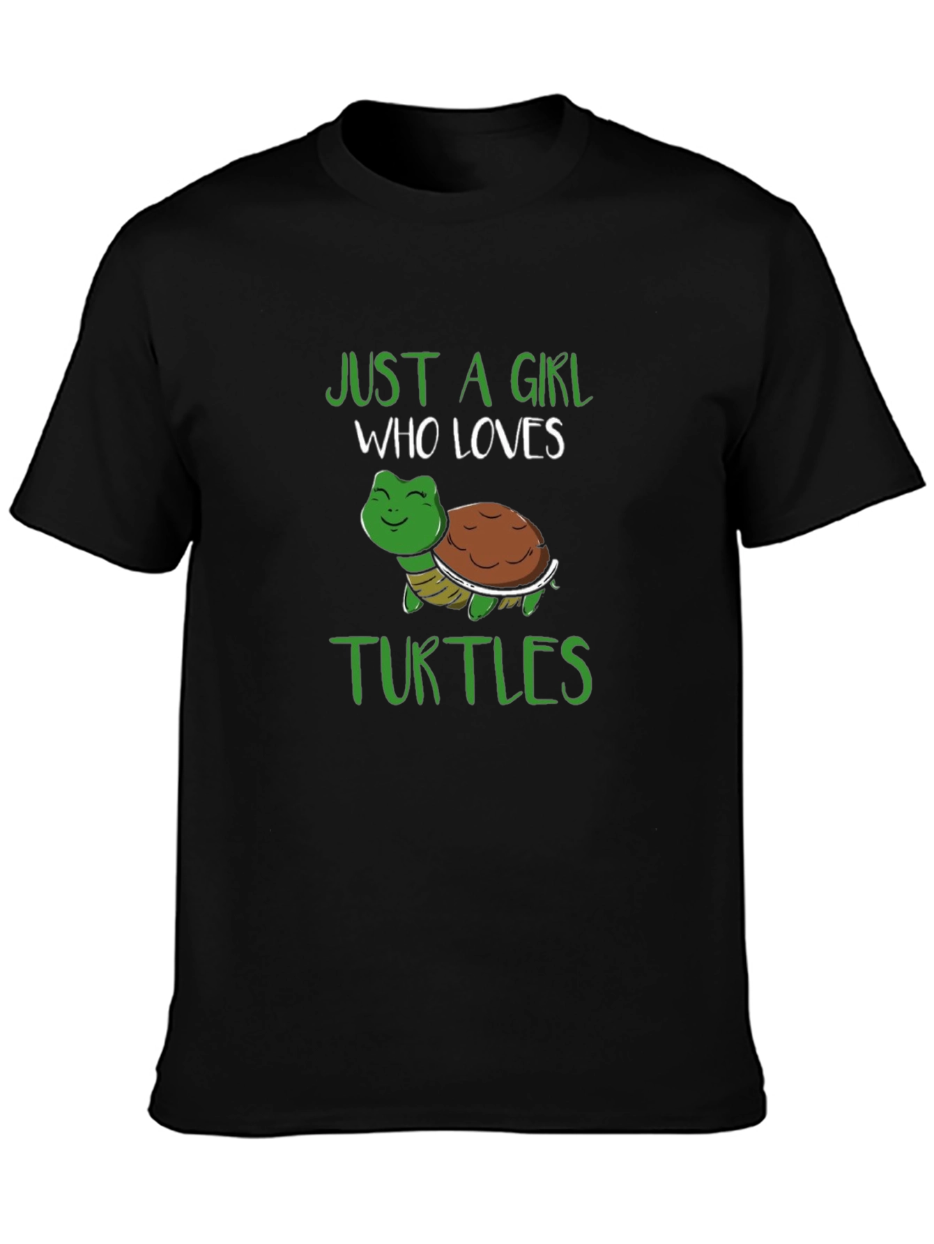 Just a Girl Who Loves Turtles T-Shirt