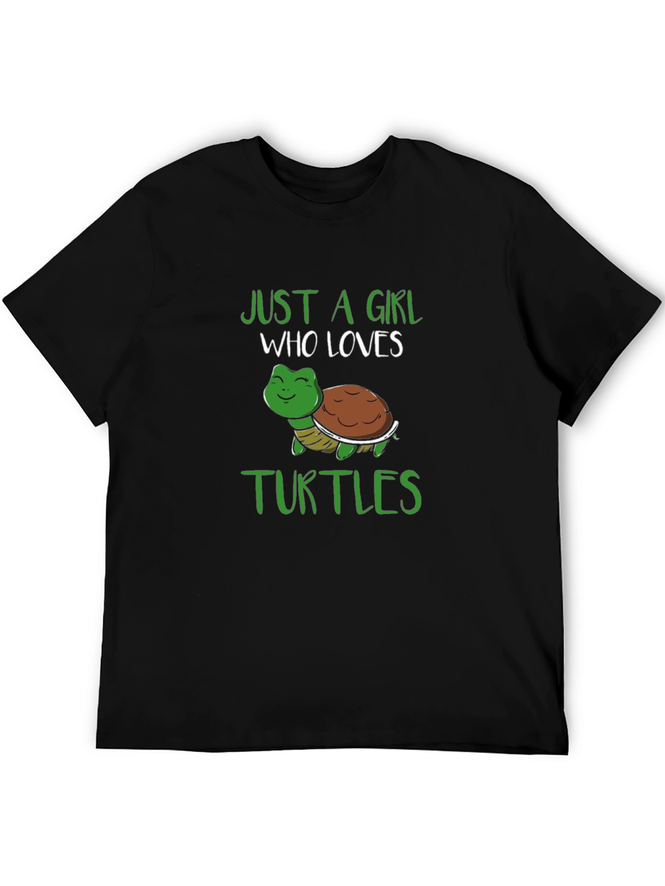 Just a Girl Who Loves Turtles T-Shirt