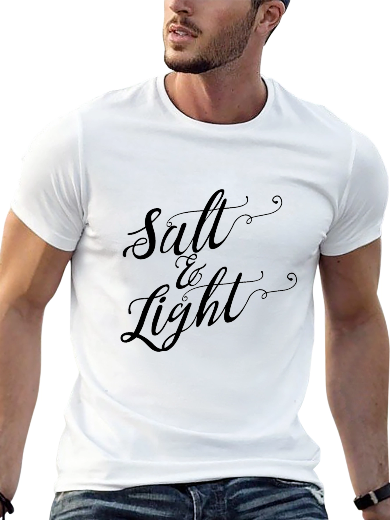 Salt and Light Graphic T-Shirt - Stylish Christian Tee