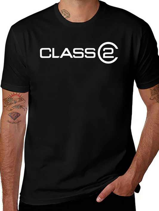 Class 2 T-Shirt - Cool & Casual Black Tee