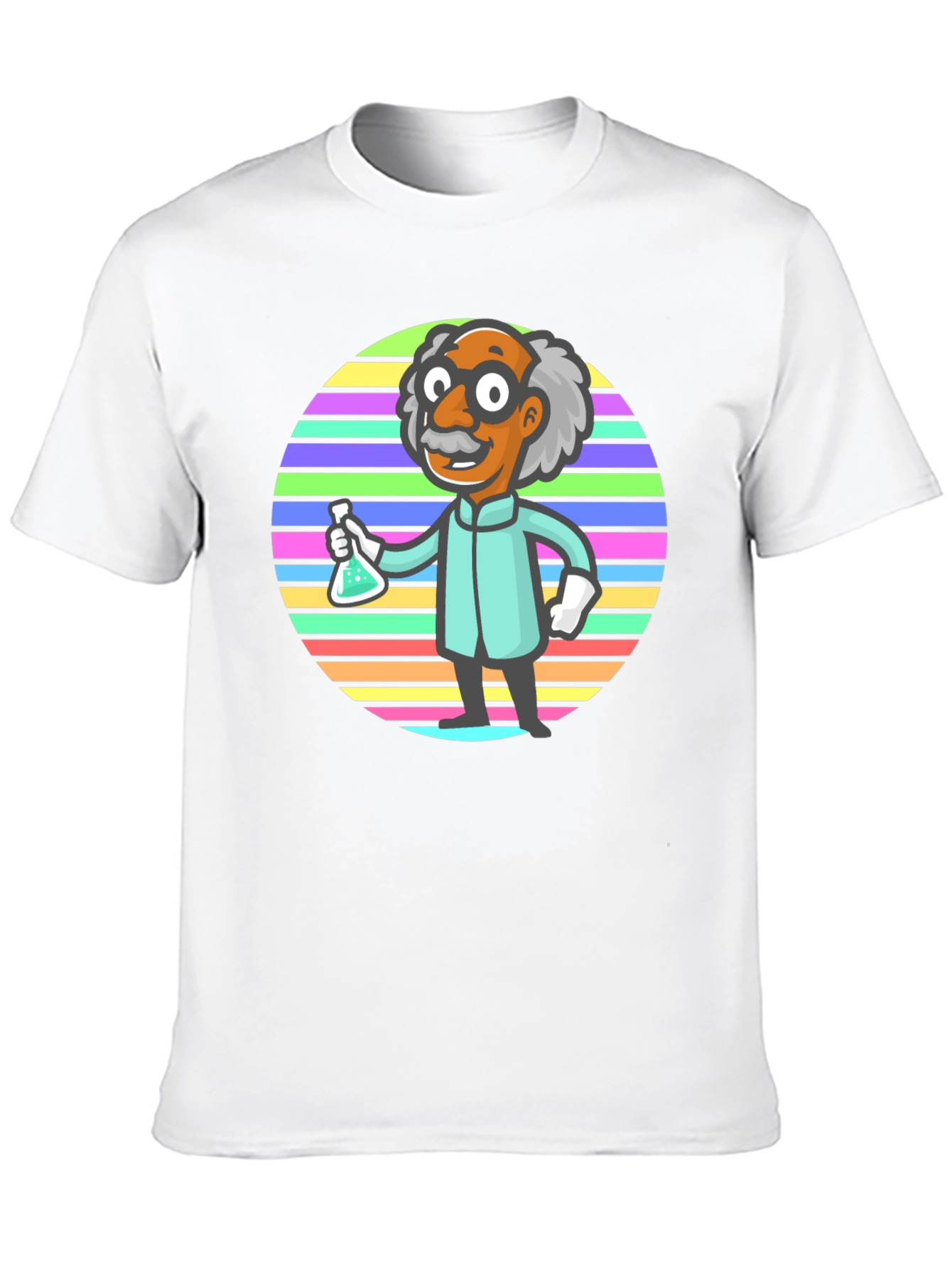 Scientist Graphic T-Shirt - Funky Retro Design