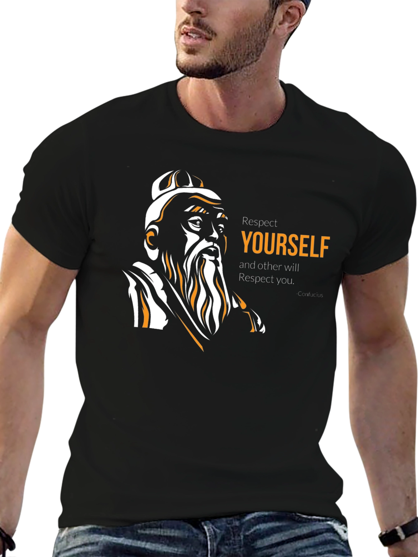 Respect Yourself Quote T-Shirt