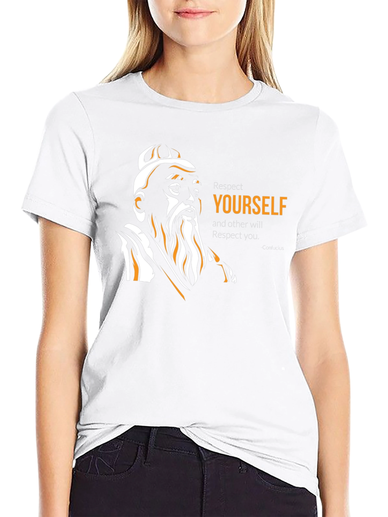 Respect Yourself Quote T-Shirt