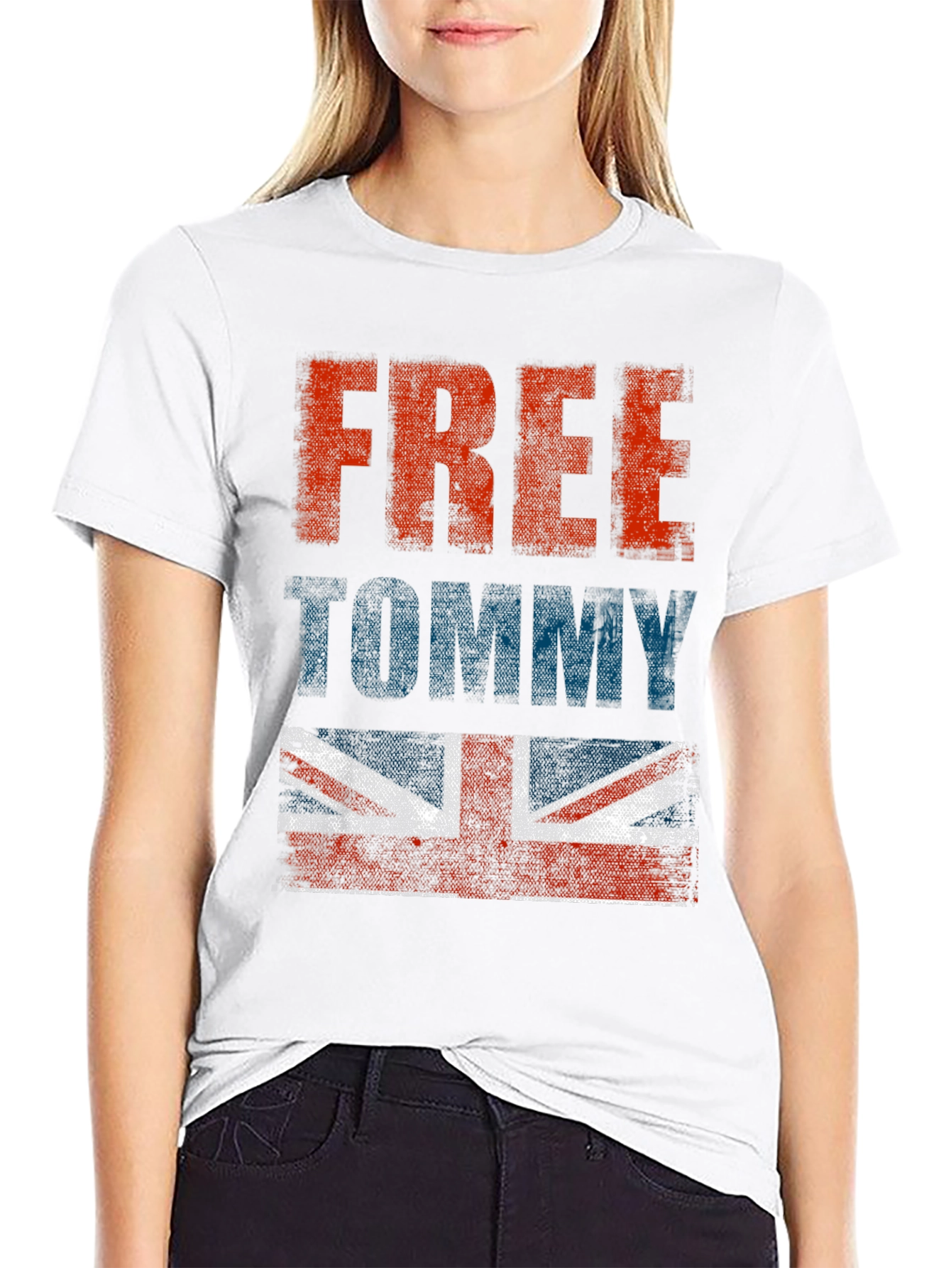 Free Tommy British Flag T-Shirt