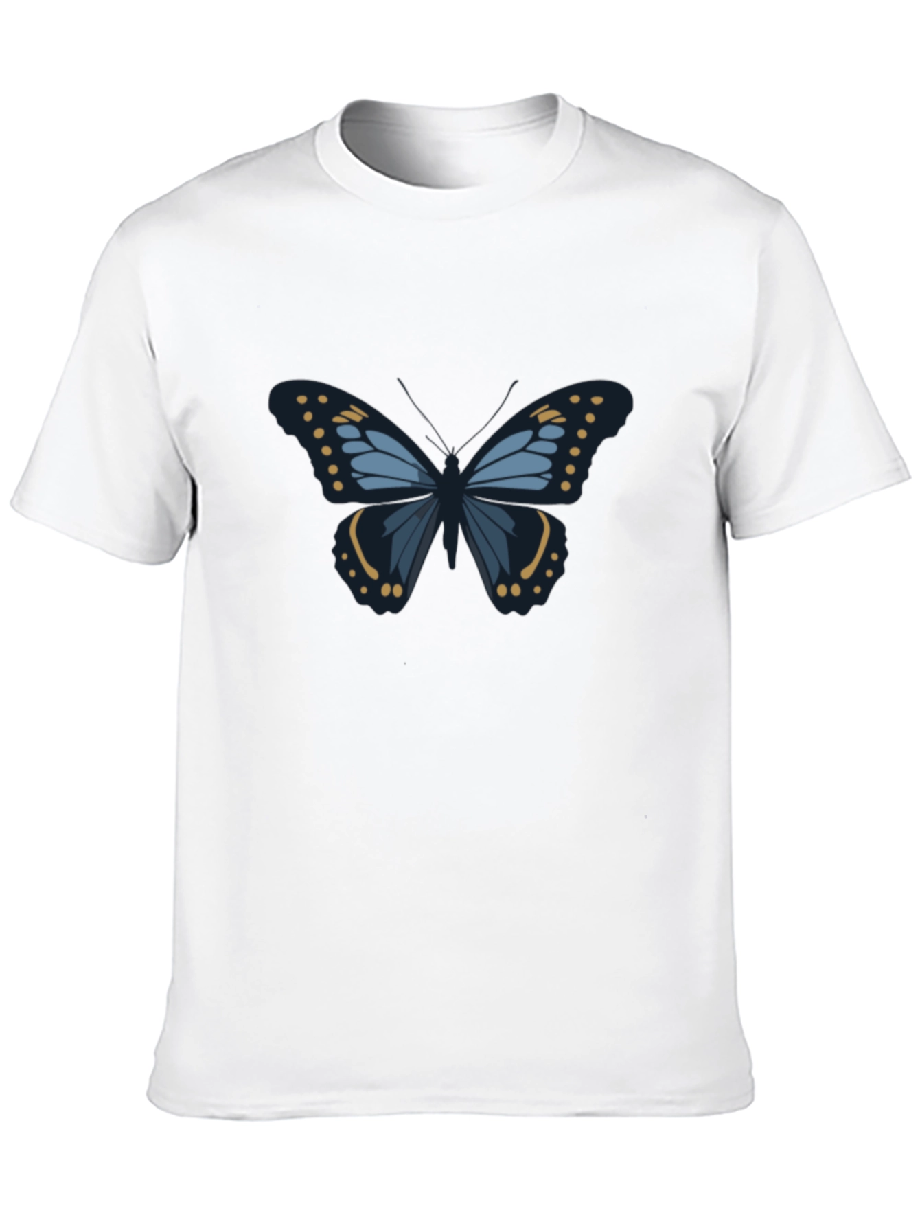 Butterfly Graphic Black T-Shirt