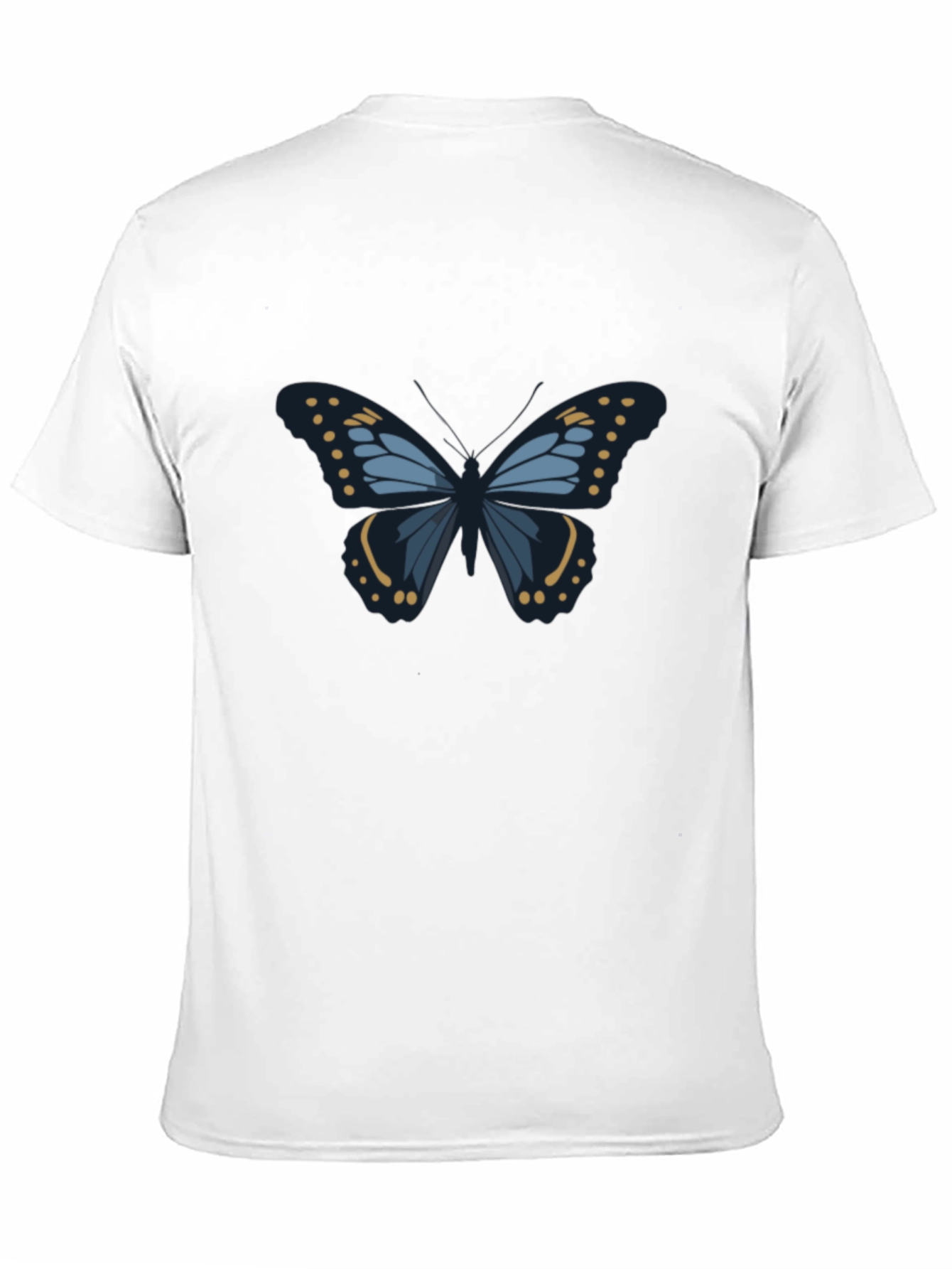 Butterfly Graphic Black T-Shirt
