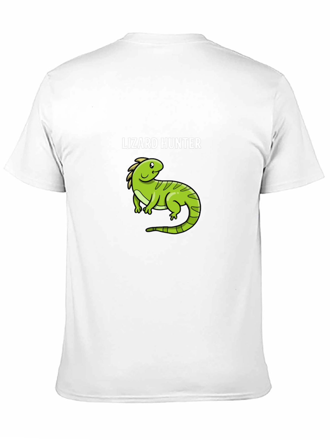 Lizard Hunter Graphic T-Shirt - Black Cotton Tee