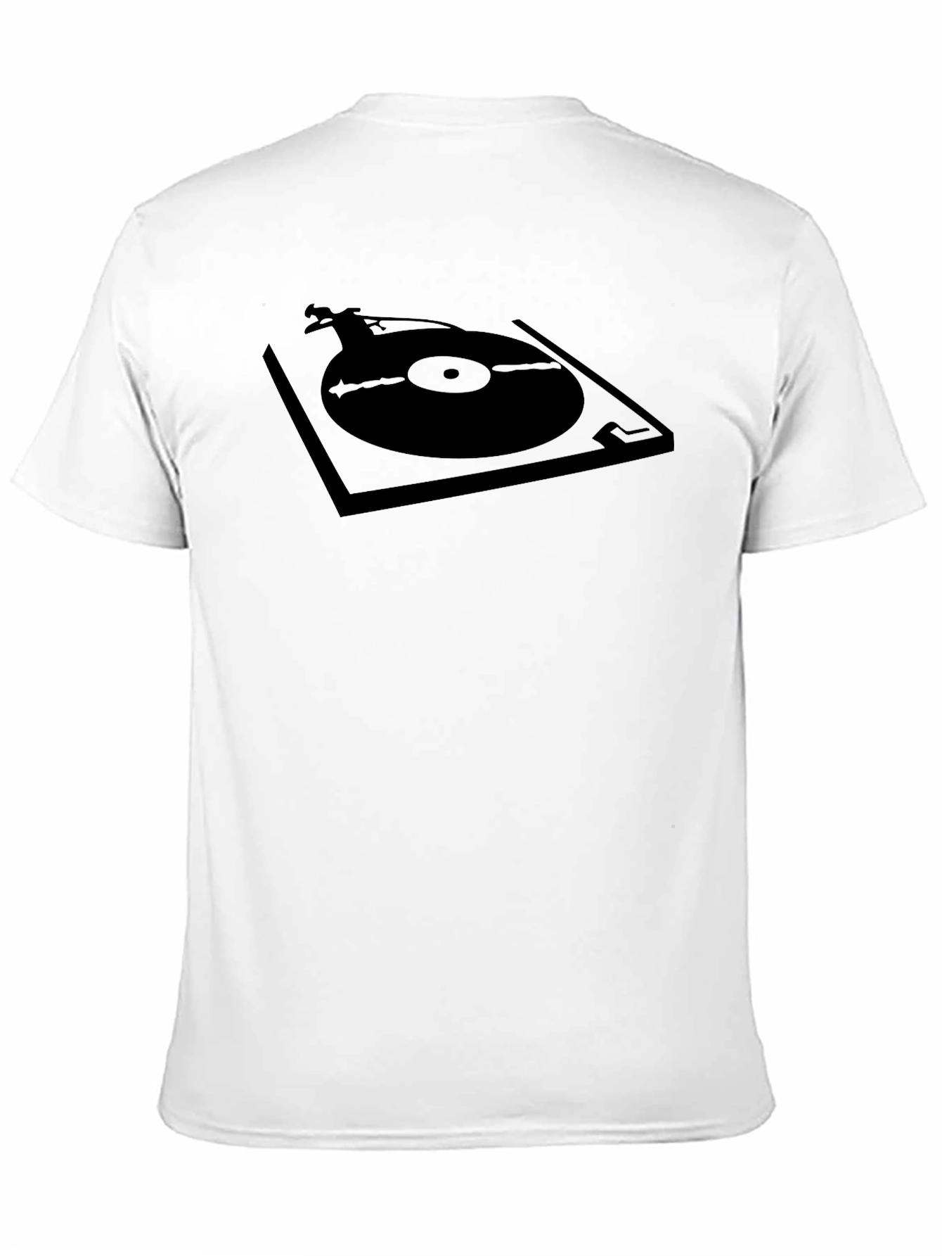 Turntable Graphic T-Shirt - Black
