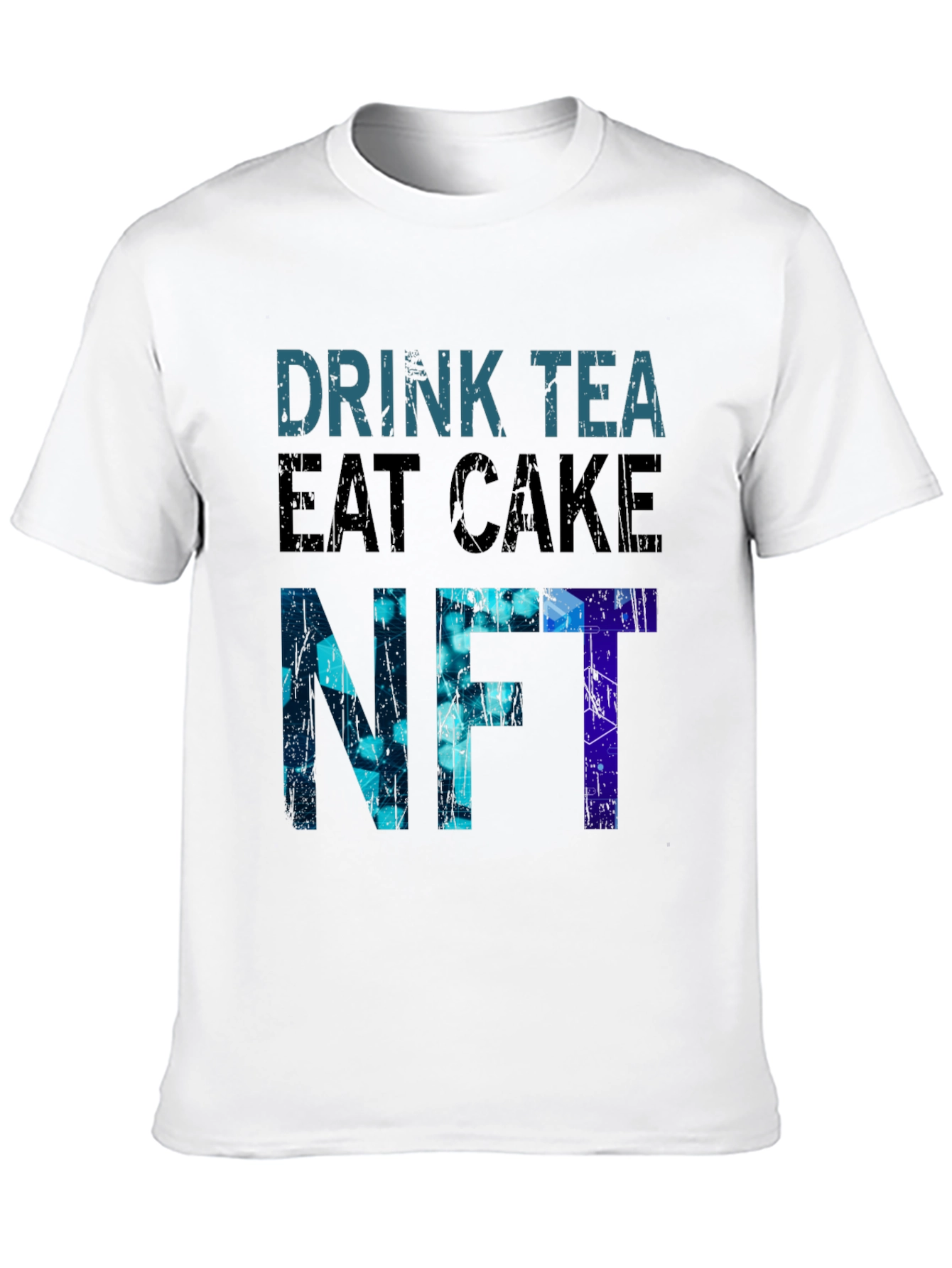 Drink Tea Eat Cake NFT Graphic T-Shirt