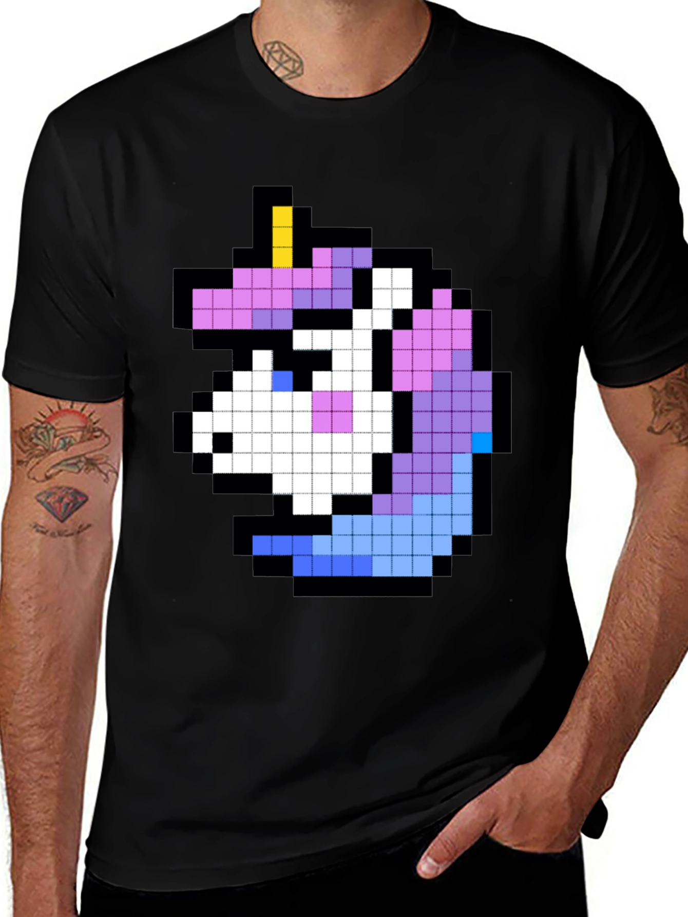 Pixel Unicorn T-Shirt