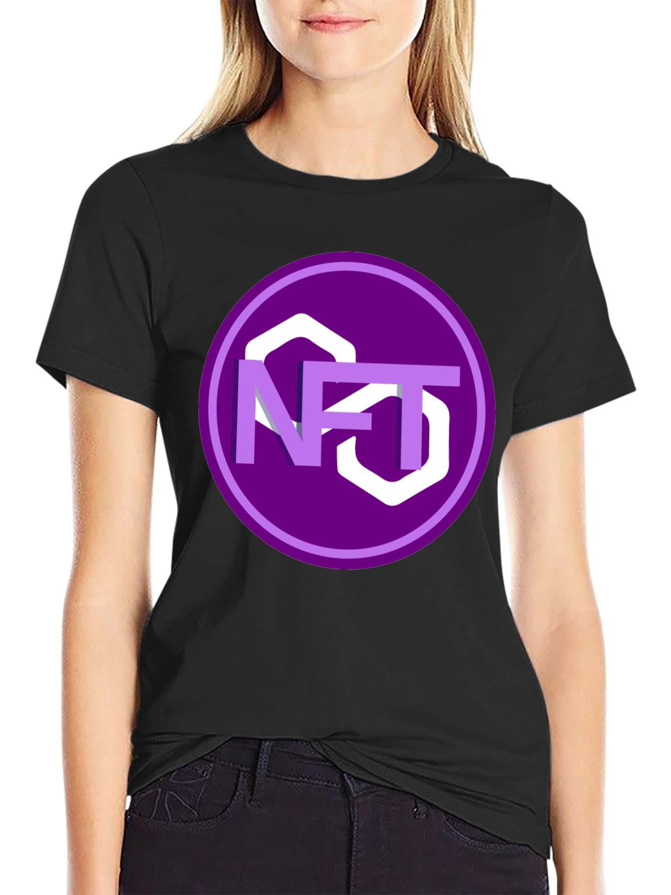 NFT Crypto Black T-Shirt